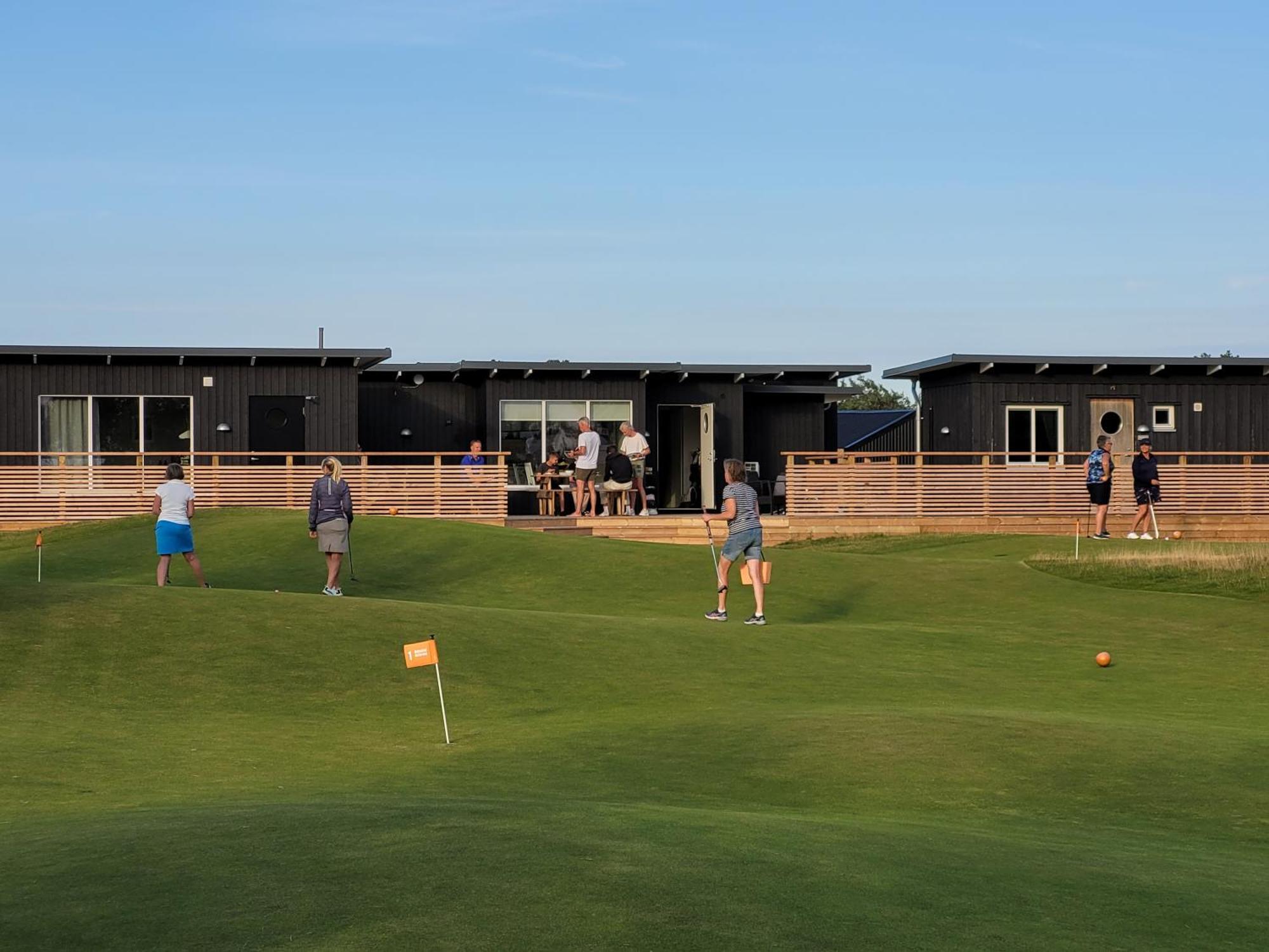 Halmstad Golfarena Stugor Exterior foto